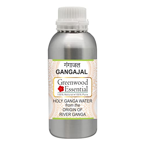 Image of Greenwood Essential Gangajal Holy Ganga Water from the Beginning of River Ganga at Devprayag in Aluminium Bottle 1250ml