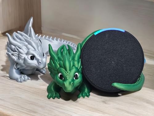 Suporte Alexa Echo Pop, Echo Dot 4 e Echo Dot 5 Alusivo à série Game of Thrones e House Of the Drago