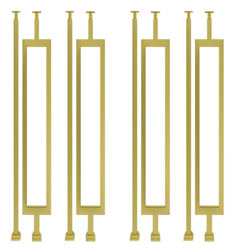 Mandrini multifunzionali per gradini: queste eleganti e minimaliste balaustre sono perfette per varie applicazioni all'interno e all'esterno. Ideali per scale, portici, cortili, balconi, recinzioni e ponti, forniscono sicurezza e protezione essenziali migliorando l'eleganza contemporanea del tuo spazio. Un'ottima scelta per il design moderno della casa!
