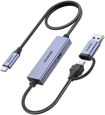 BENFEI USB C Video/Audio Capture Card Supporting Full HD 1080P 60...