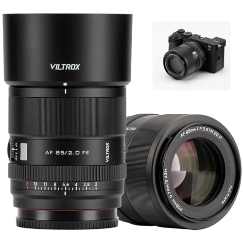 Amazon.co.jp: VILTROX 85mm F2.0 EVO FEレンズ Sony E、AF 85mm f/2 E