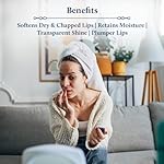 Blue Nectar Ayurvedic Orange Lip Balm with Organic Ghee & Natural Vitamin C for Dry Lips | Moisturizing Lip Gloss with Clean Ingredients (0.35 oz, 10 Herbs) - Image 3