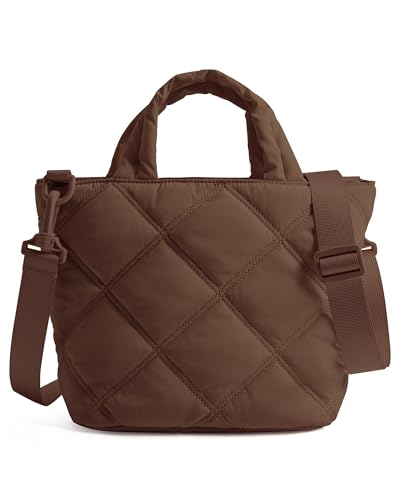 Image of BAGSMART Crossbody Bags for Women, Lightweight Purses for Women, Quilted Puffer Tote Handbags for Daily Use,Shop,Travel
