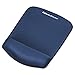 Produktbild Fellowes PlushTouch Mouse Pad and Wrist Rest with FoamFusion Technology, Blue (9287301)