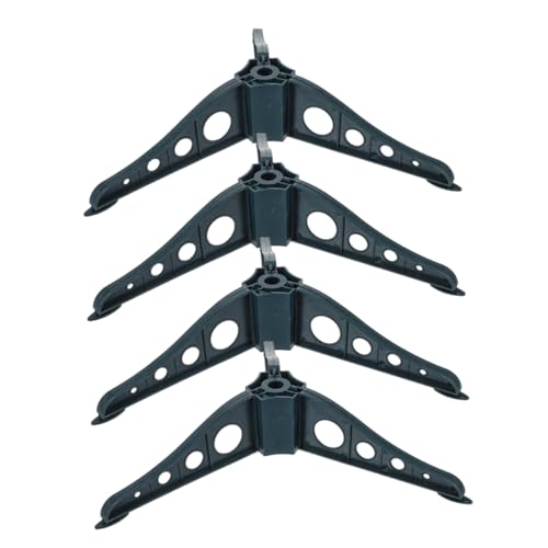 RORPOIR 4pcs Christmas Tree Base Holder Stand for Artificial Xmas Trees Stable Support Bracket for Indoor Outdoor Holiday Decor