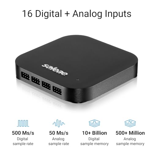 Logic Pro 16 (Schwarz) - Saleae Logikanalysator, 16 Kanäle
