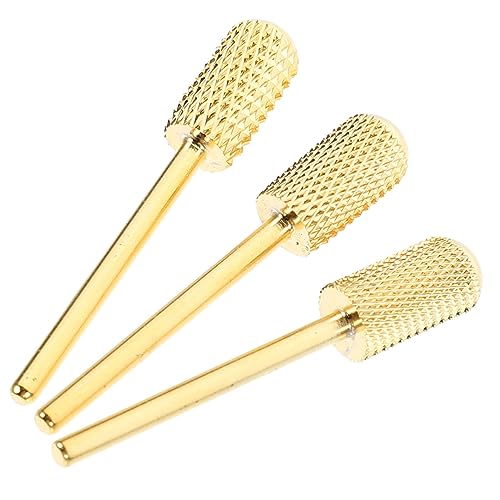 Juego de 3 brocas para pulir uñas OSALADI miniatura 2