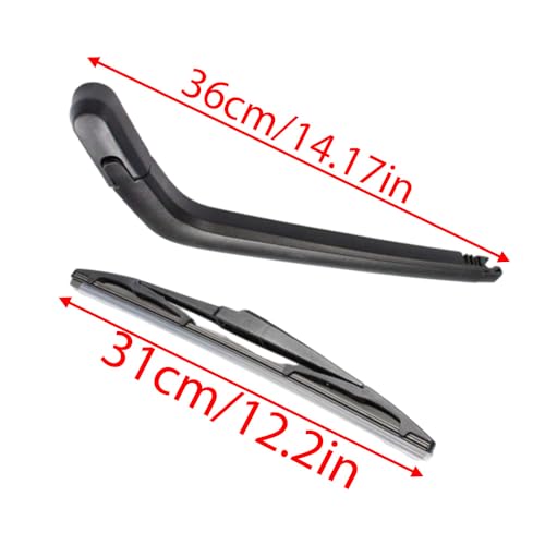 Juego de brazo de limpiaparabrisas trasero y escobilla para coche Yaris Vitz 4