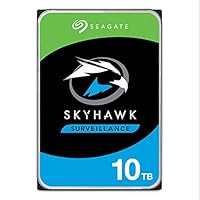 Seagate SkyHawk 10TB Surveillance Hard Drive - SATA 6Gb/s 256MB Cache 3.5-Inch Internal Drive (ST10000VX0004)