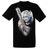 Suicide Squad Harley Shattered Glass (2X-Large)