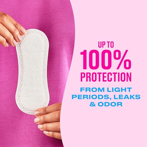 Carefree panty liner adhesive backing