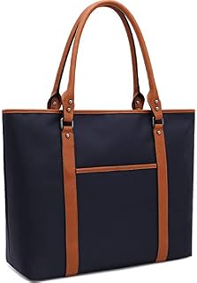 Laptop Bag 15.6 17 Inch Laptop Bag for Women Nylon Work Tote Bag