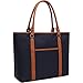 Laptop-Bag 15.6-17 Inch Laptop-Bag-for-Women Nylon Work-Tote-Bag Water-repellent Briefcase Large Teacher-Bag Lightweight School-Bags for College Students Office Ladies