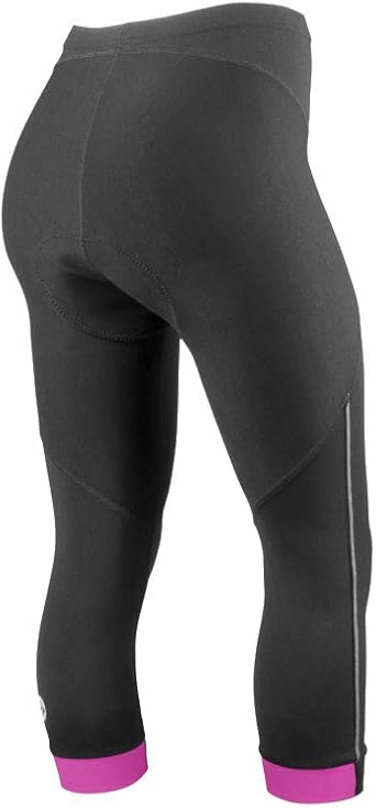 AERO|TECH|DESIGNS | Womens Thrive Victoria Padded Cycling Capris | Luxurious Supplex Stretch Fleece | Made in The USA