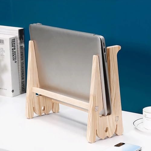 Base universal de madera para laptops de 10 a 17.3 pulgadas miniatura 5