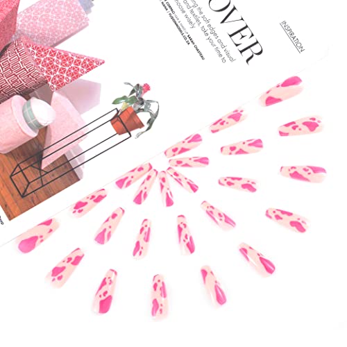 Sethexy Lungo Ballerina Unghie finte Lucido