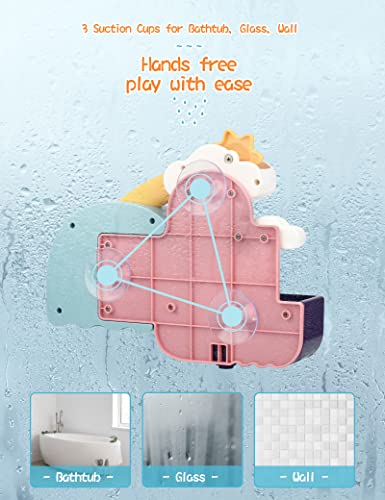 Ti-Too Baby Bath Toys, Fun Simple Physics Educational Bathtub Water Toy, Bath Time Fun Splash Toys For 1, 2, 3+ Year Old Boys Girls Toddlers, Safe Colorful Skin Friendly Waterwheel Bathing Toy #TOP3
