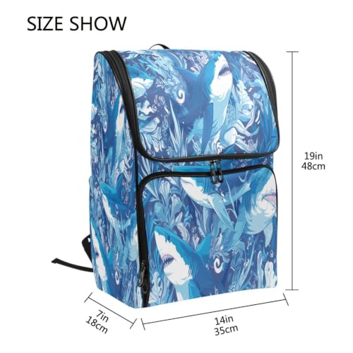Sac à dos baleines pour les cours et les sorties des ados