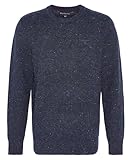 BARBOUR MKN0844-NY91 Tainsbury Crew Neck Pullover Navy Blau Melange