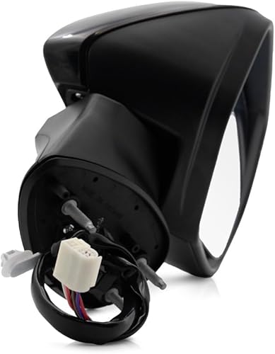 Miniatura 9 de Espejo de puerta para Toyota Camry 2018 2019 2020 lado del pasajero  Potencia  Calentado  Plegado manual  Híbrido con luces de señal y detección de