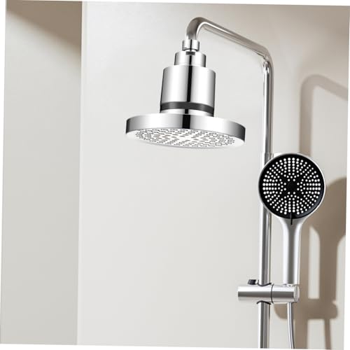 Pommeau de douche filtré haute pression argenté pour eau dure