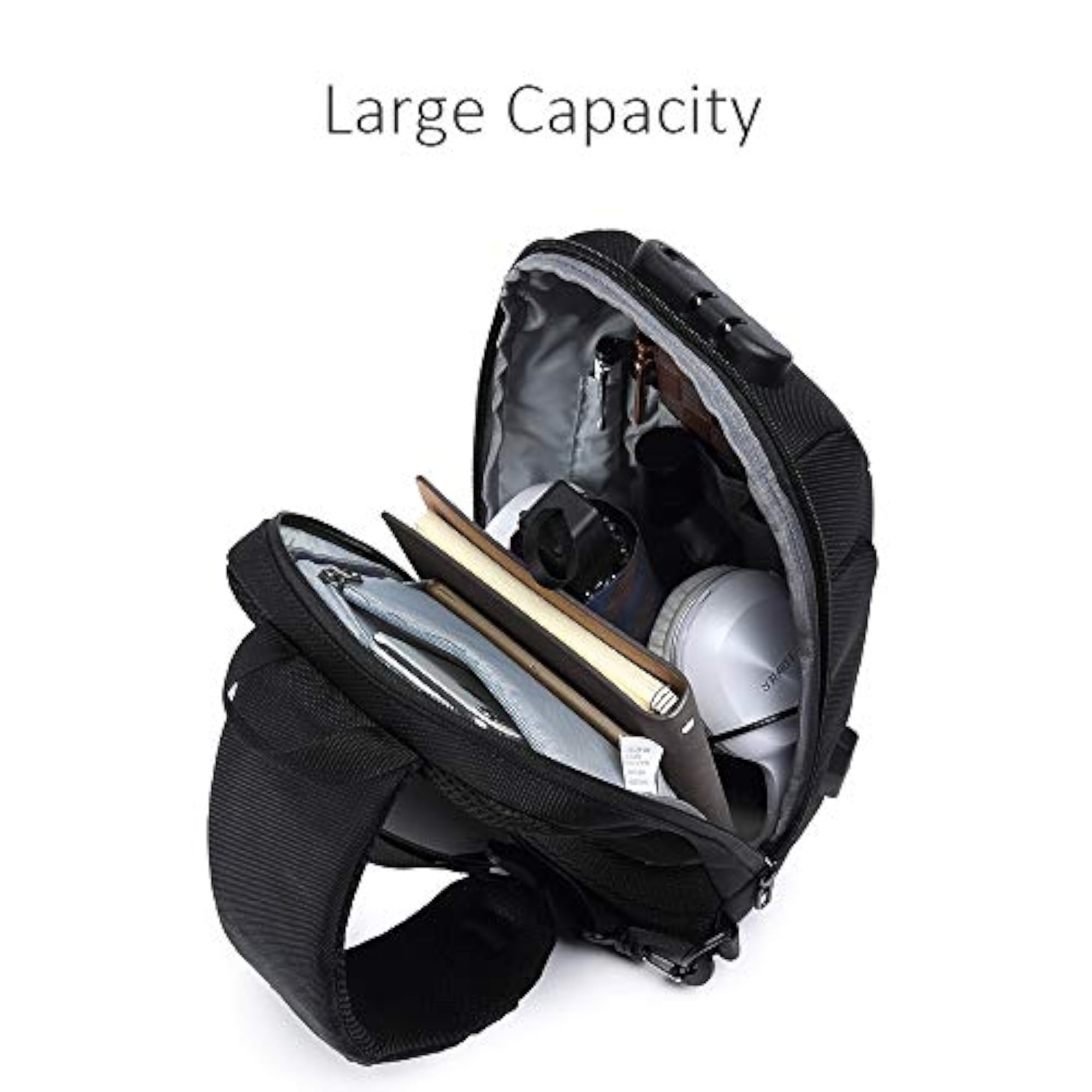 Men Outdoor Shoulder Bag Water-Resistant Chest Pack