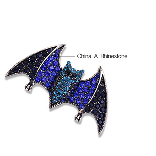 BinaryABC Halloween Bat Brooch Pins Demon Brooch,Halloween Party Favors Decorations Supplies4