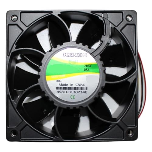 Ventilateur KA1238X-3200D24B 24 V haute durabilité avec châssis métallique