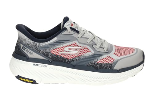 Skechers Homme Max Cushioning Premier 2.0 Leigh Baskets Gray and Textile - vue 3