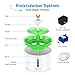 isYoung Cat Fountain 1.6L Automatic Pet Water Fountain Pet Water Dispenser, Dog/Cat Health Caring Fountain and Hygienic Dog Fountain (Green)