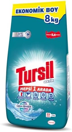 Tursil Yoğun Ferahlık Toz Çamaşır Deterjanı 8 kg — Amazon ürün görseli