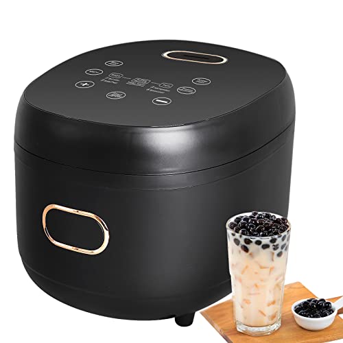 YJINGRUI Boba Cooker Commercial Boba Pot 5L Automatic Pearl Tapioca Cooker for Boba Tea & Bubble Tea & Milk Tea Touchscreen 110V