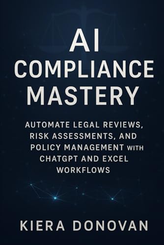 AI Compliance Mastery: Automate Legal Reviews, Risk Assessments, and Policy Management with ChatGPT and Excel Workflows: A Practical Guide for Law Firms and Compliance Teams to Integrate AI Tools