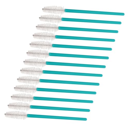 HONMEET 柔らかく優しい50本の使い捨て ブラシ、まつげエクステ用ラッシュカーラー、ラッシュコーム、メイクアップツール