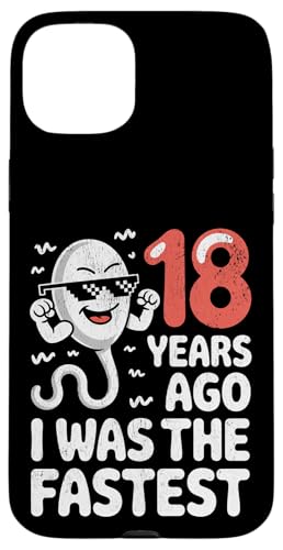 �ʔ���18�΂̒a���� 18�N�O I Was The Fast Joke �X�}�z�P�[�X iPhone 15 Plus �p