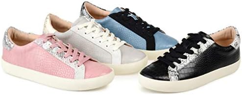 Journee Collection Women's Comfort Foam™ Camila Sneakers Blue 9 Medium Womens US | Image 4