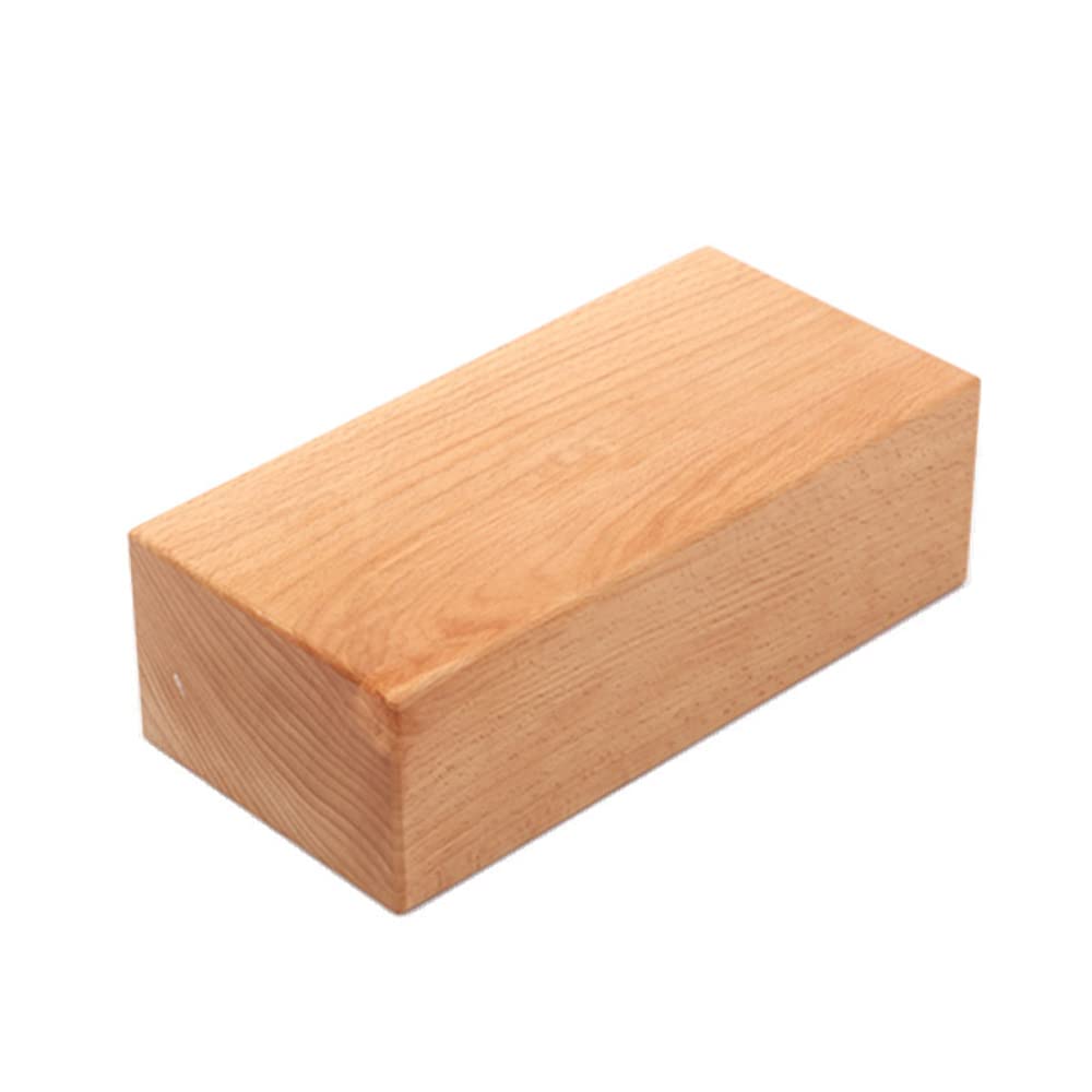 Bloque De Yoga De Madera Natural Ladrillo para El Entrenamiento De Fitness De Gimnasio Mejora La Fuerza Y El Equilibrio De Ayuda Y La Flexibilidad Equipo De Culturismo