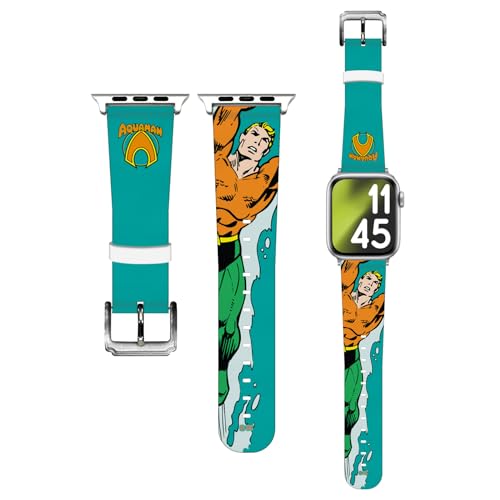 Aquaman Bracelet de Montre DC Comics en Cuir pour Votre Style au Quotidien
