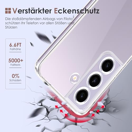Filoto Ultra Clear TPU hülle für Samsung Galaxy S21 FE 5G 6.4″(2022) – Ansicht 5