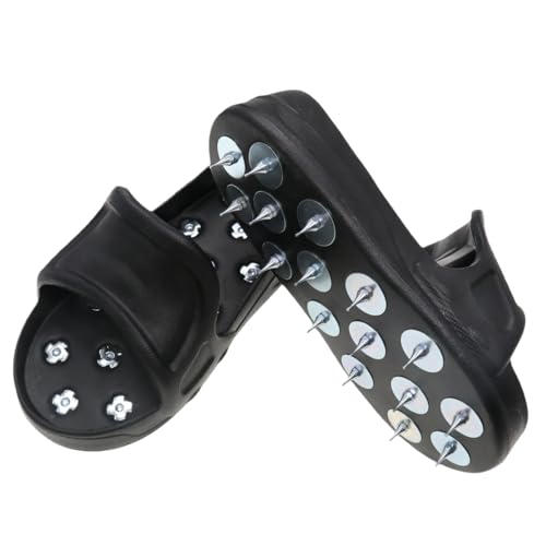 Zapatos con espigas antideslizantes para pisos Epoxy, recubrimientos resinicos, compuesto autonivelante y pintura - Pequeño