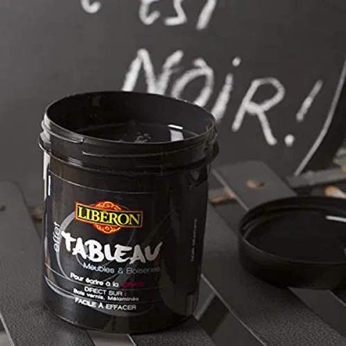 Peinture tableau Libéron noir graphite solution pour écrire sur les meubles - 7