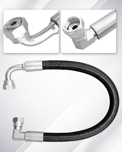 Image of 2 Pcs Hydraulic Hose Replace AW29374 Fit for John Deere Front Loaders Model D120 410 430 420 210 120R 200CX 419 300E H120 H130 H165 300CX 300R 400E