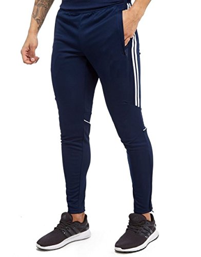 Sterling Sports® Pantalones de Entrenamiento para Hombre, Pantalones de chándal, Pantalones de Gimnasio, Joggers, Pantalones de chándal (pequeños, Azules)