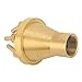 QANYEGN Garden Fotain Nozzle, Pond Fotain Nozzle, DN25 2 Tier Center Straight Fotain Nozzle for All Pondss and Fotains