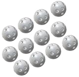 CSI Cannon Sports Plastik Basebälle, weiß, 12 Stück