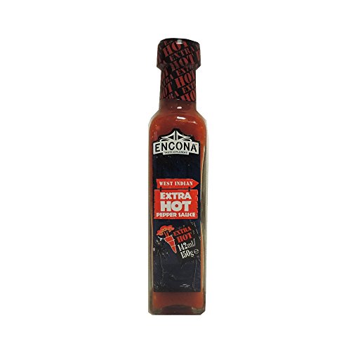 Encona - West Indian Extra Hot Pepper Sauce - 150g (Case of 6) Cover