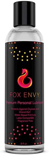 Personal Lubricant - Water Based Intimate Lube - Ideal for All Men, Women, and Couples - Perfect for Sensitive Skin - Lightweight Gel Moisturizes and Lubricates for Comfort - 8 OZ