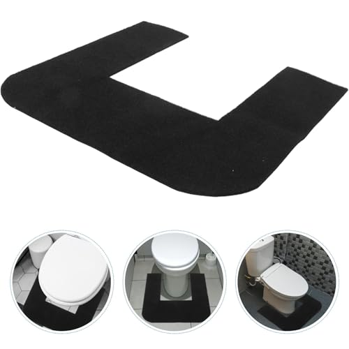 Alfombra de baño fácil de limpiar MAGICLULU con silueta protectora de poliéster para suelo 8