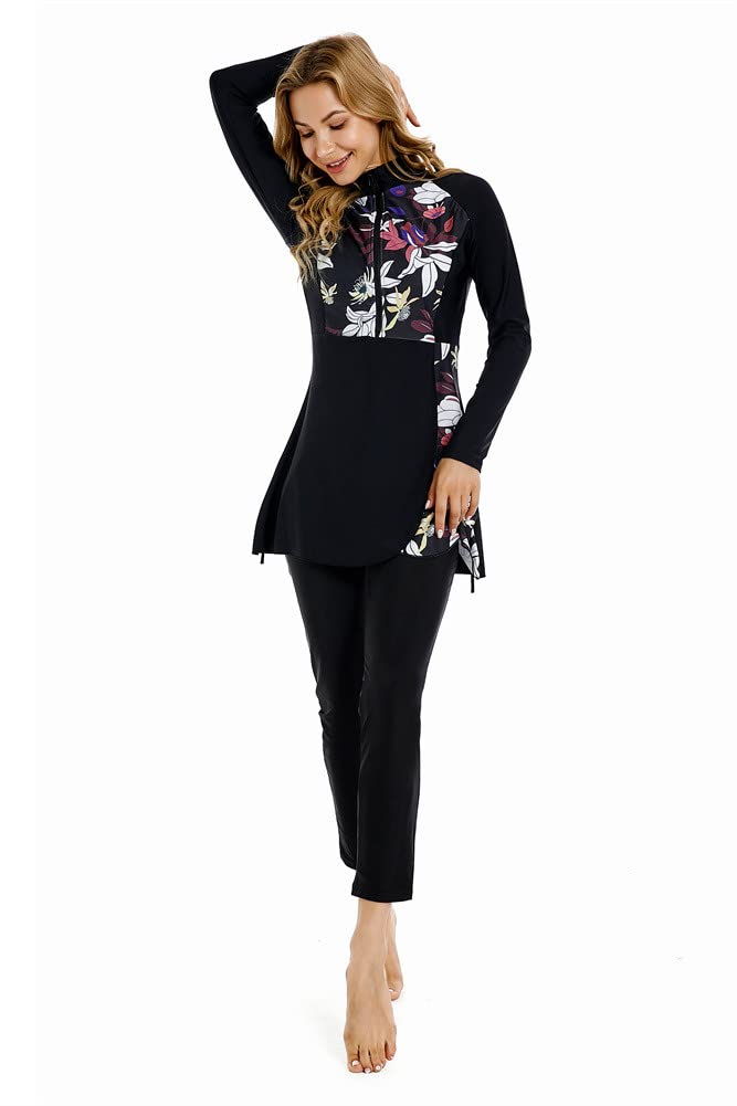 Full Swimming Costume Burkini for Women Modest Girls Swimsuit Islamic Swimwear Plus Size