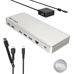 WAVLINK – WAVLINK Dockingstation für 3 Monitore, SM770 Docking mit Tri